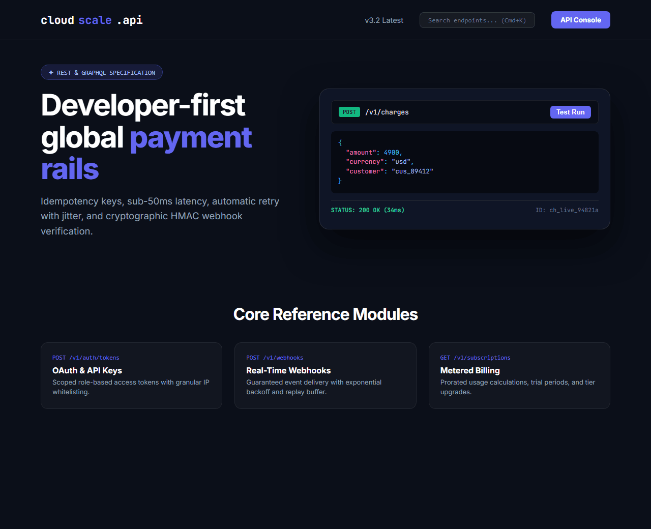 Preview of the api developer documentation hub this AI prompt builds